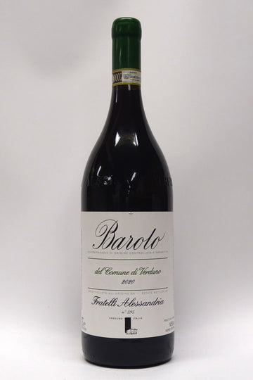 Alessandria 2020 Barolo del Commune di Verduno 1.5L